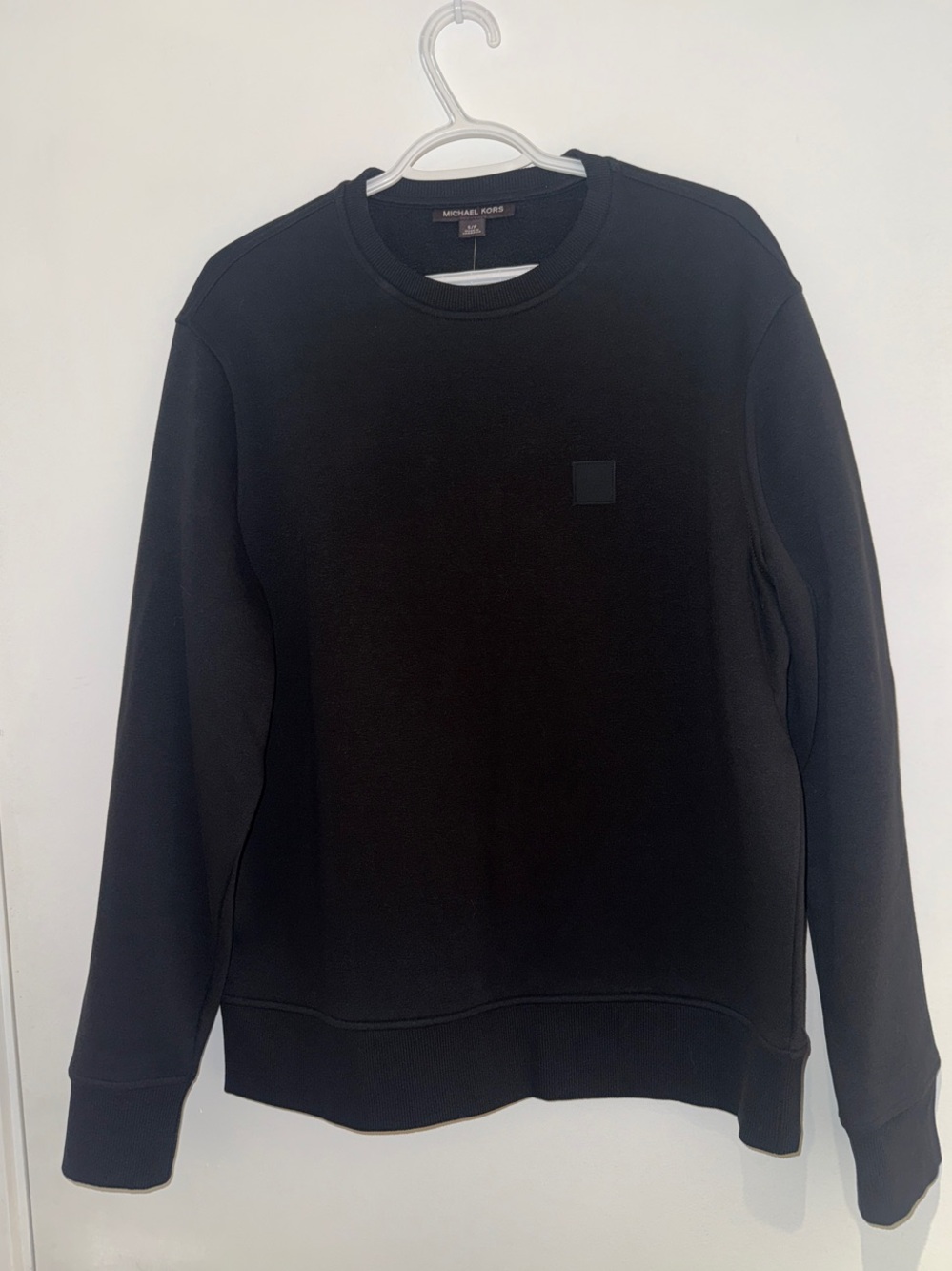 Michael Kors Black Crewneck Sweatshirt - Minimal Logo